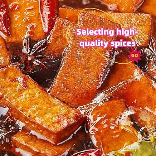 Spicy Dried Tofu Snacks, Multi-Flavor Dried Tofu, Chinese Specialty Snacks, Five-Flavor Product Combination Gift Pack, 20 Bags Of Individual Packaging, Office Essential，440g15.5Oz (Mixed Pack) - Thumbnail 7