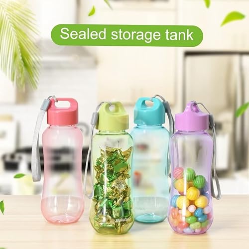 Miniatura 8 de Tazas de viaje de plástico para café, botella de agua, botella de agua deportiva para leche, café, té, jugo, tamaño 11.8 fl oz (12 oz), paquete de 3A