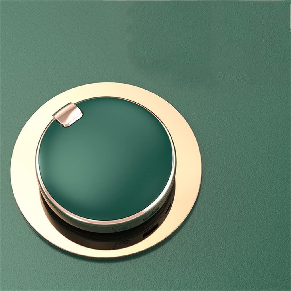 Three-in- Retro Multi-Function Hand Warmer with Makeup Mobile Power Supply with Cable Folding