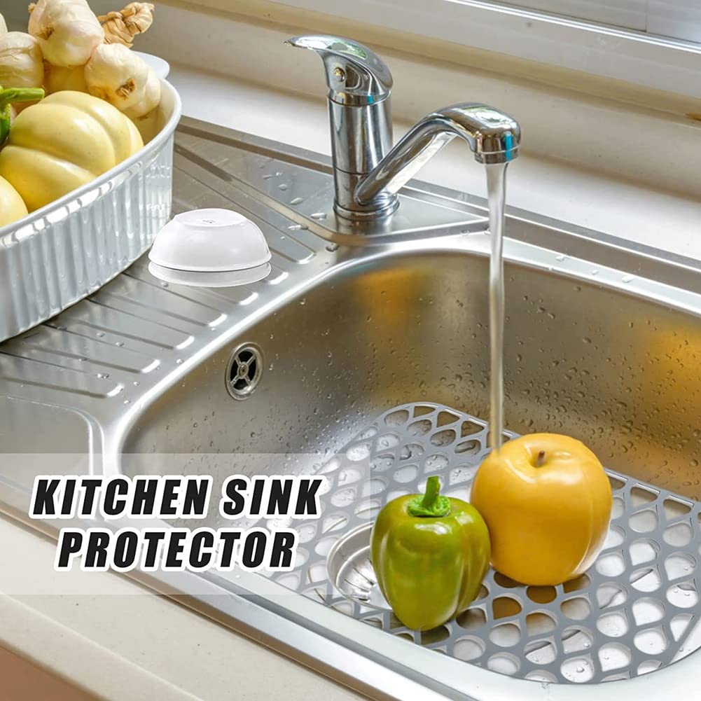 Tapis De Protection En Silicone Pour évier De Cuisine, Pliable, Antidérapant, Résistant à La Tapis De Protection En Silicone Pour évier De Cuisine, Pliable, Antidérapant, Résistant à La