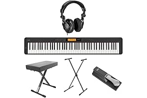 Casio CDP-S360: A Compact and Comprehensive 88-Key Digital Piano Bundle for Aspiring Musicians