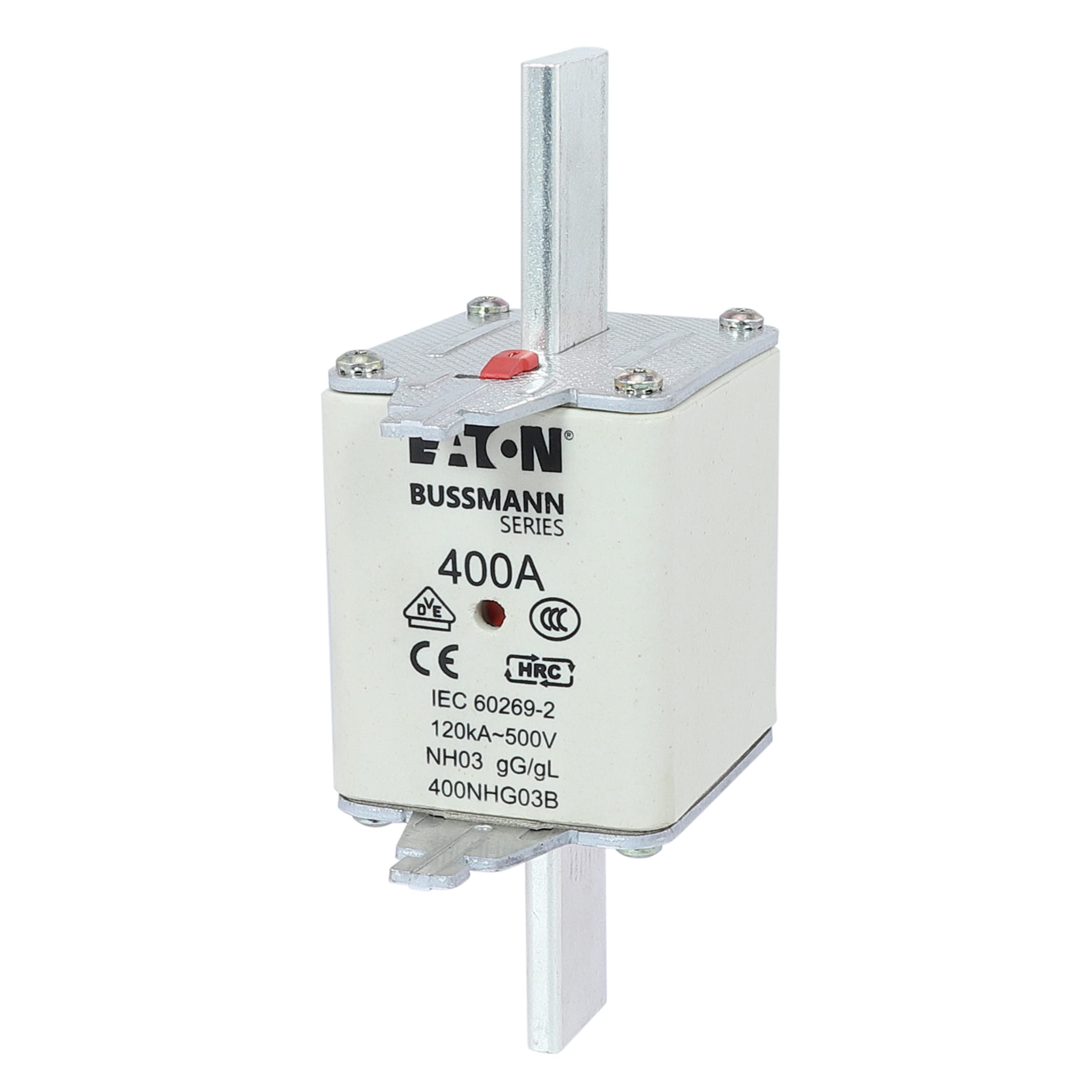 Insert de fusible NH03 gG 400A Eaton Bussmann pour éliminer les pannes de surtension