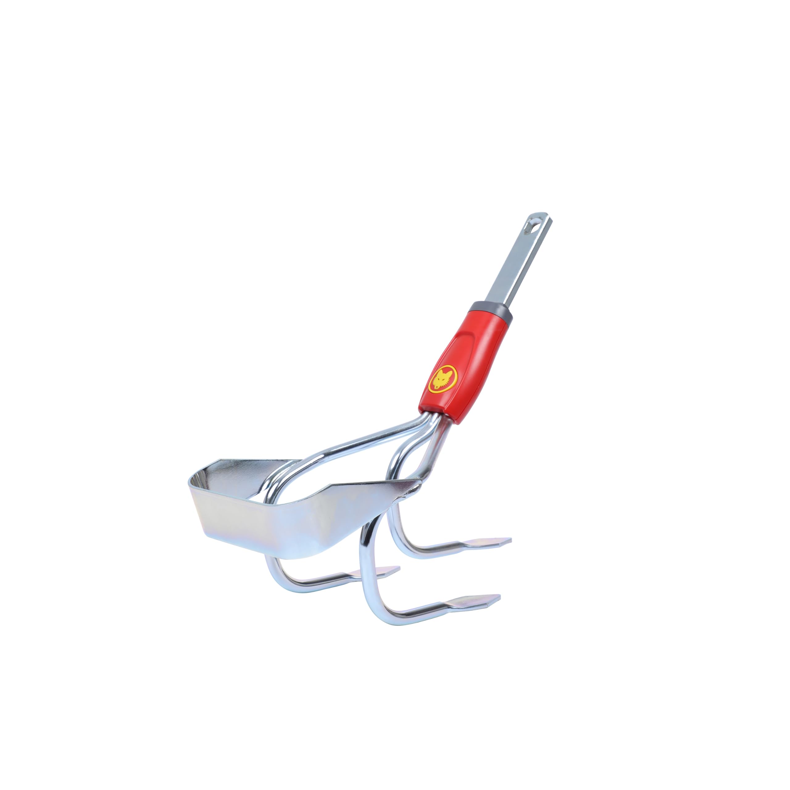 Wolf-Garten 7SingleAAA004650 IE-M Coltivatore Sarchiatore, Rosso/Argento, Single5x26.Singlex39.5 cm