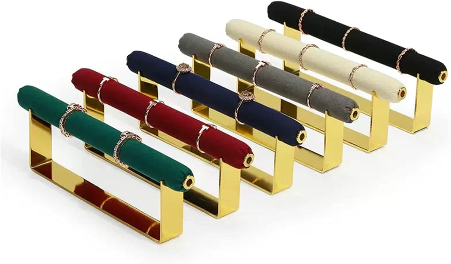 Jewelry Organizer Stand Ring Stand Holder, Metal Ring Display Stand, Detachable Jewelry Organizer Displays for Showcase Jewelry Organizer Jewelry Storage Counter Display Stand (Color : 1)