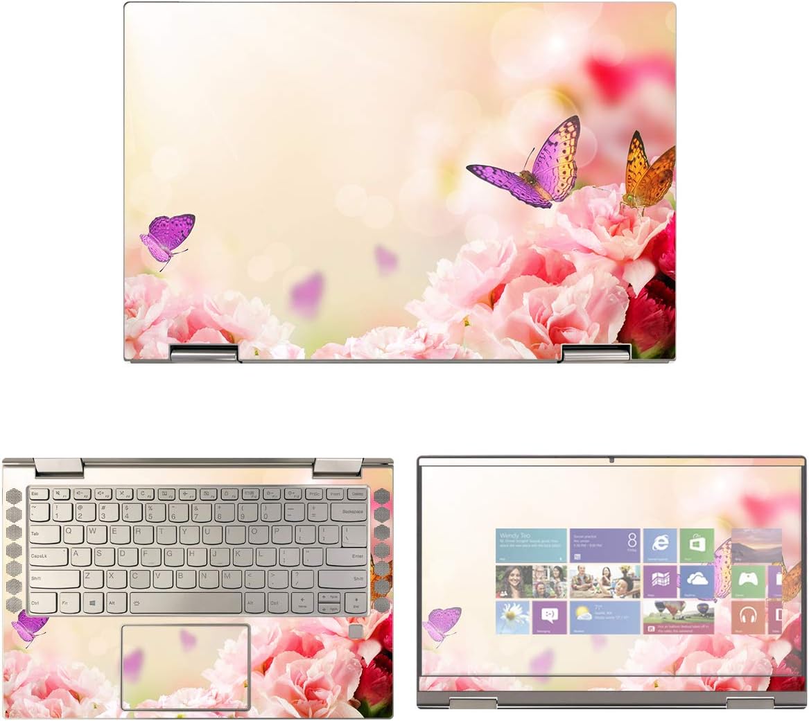 Decalrus - Protective Decal Skin Sticker for Lenovo Yoga C740 (14" Screen) case Cover wrap LEyogaC740_14-225