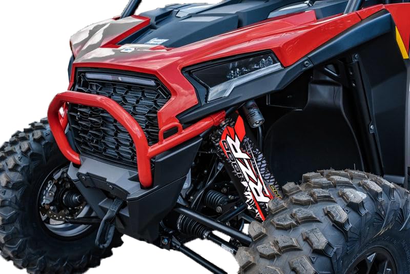 Copri Ammortizzatori Per Polaris Scrambler S XP 1000S 2024 – Set Da 4 Pezzi Impermeabili, Protezione Da Fango E Polvere, Montaggio Facile Con Velcro, Colore Blu