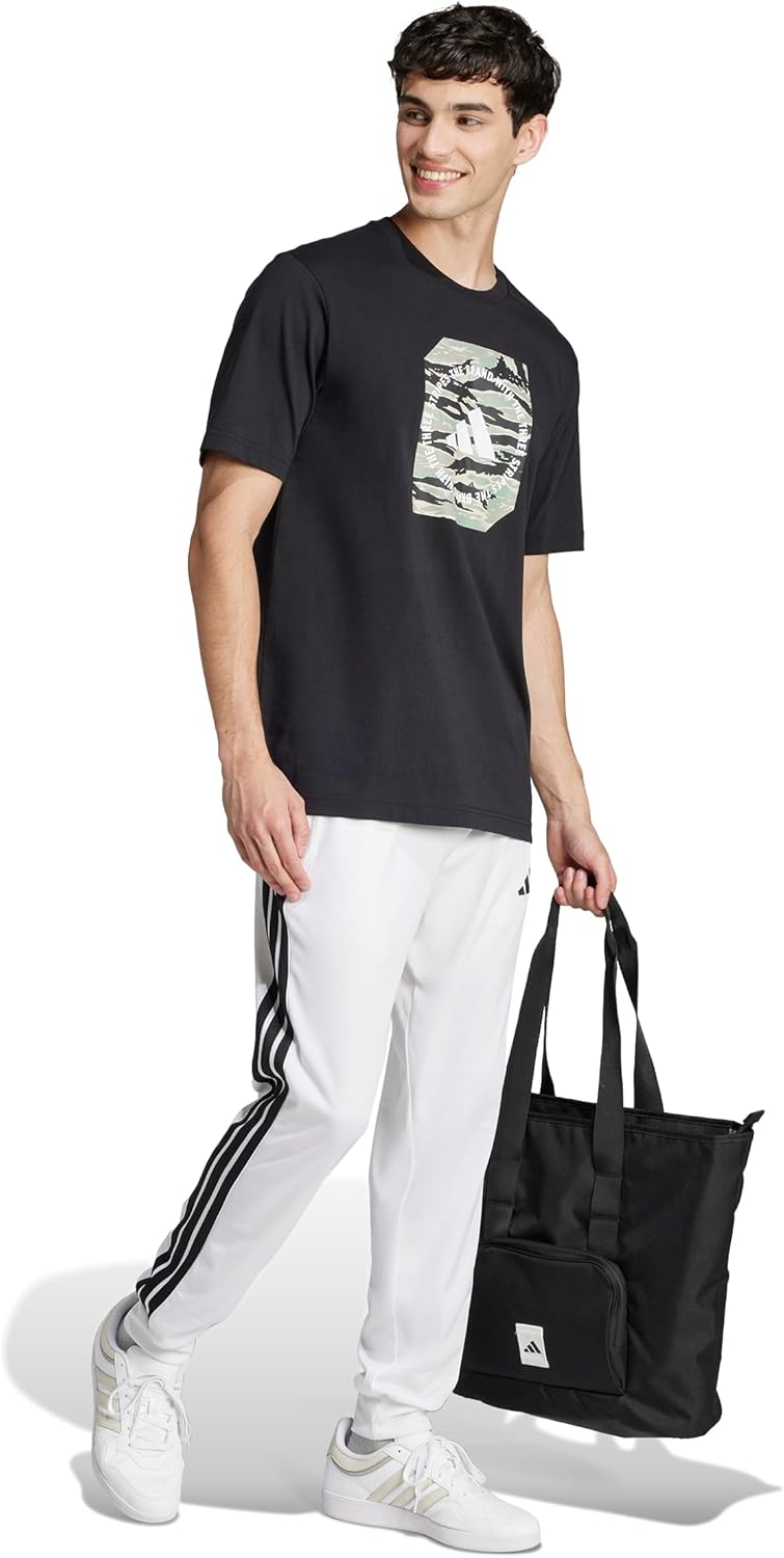 الذكي - تي شيرت للرجال برسومات مطبوعة مموهة من اديداس 2026 - view 2