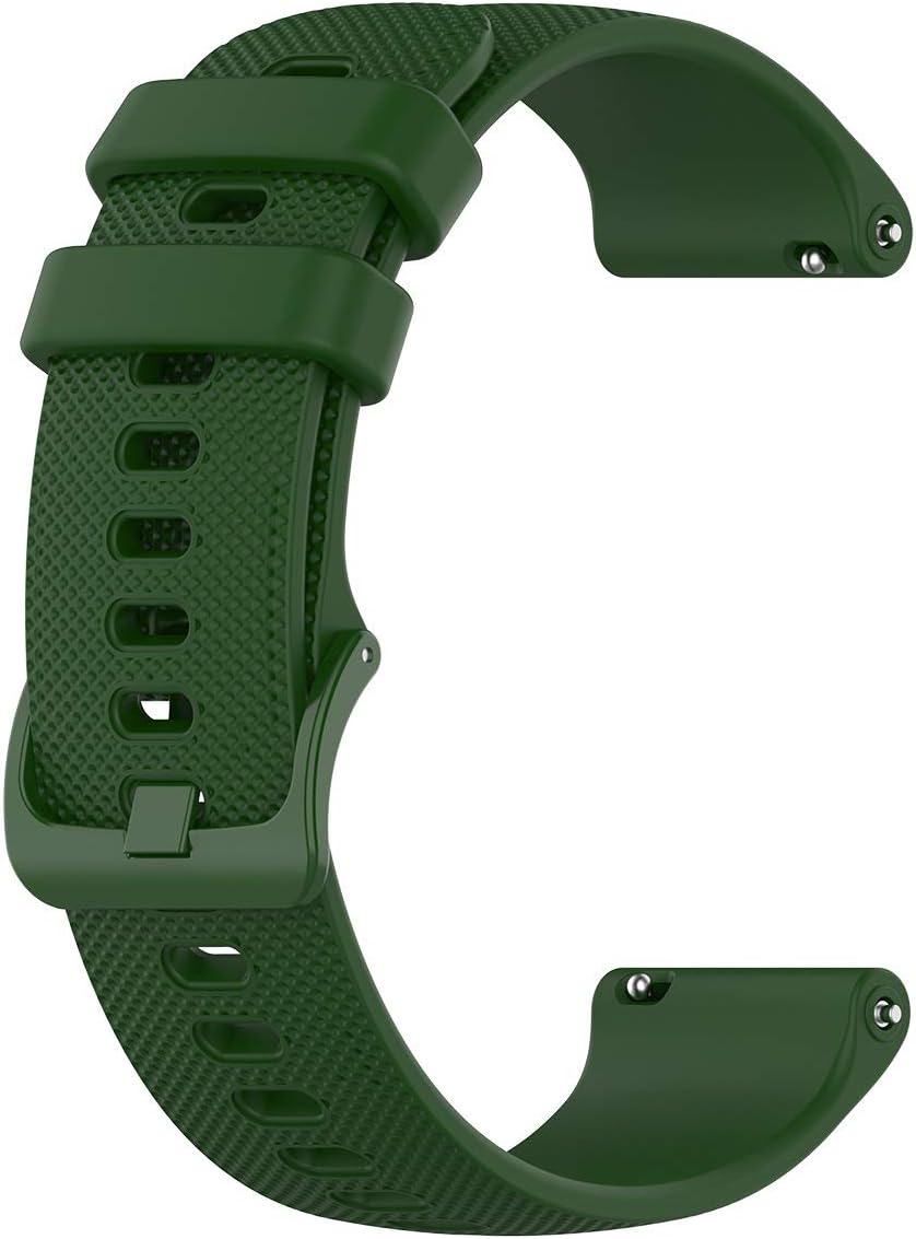Bandas de silicona de 22 mm compatibles con Fossil Men's Gen 6/5E 44 mm/Gen 5 LTE/Carlyle/Garrett/Reloj inteligente Julianna para mujer, correa de repuesto para reloj deportivo de liberación rápida