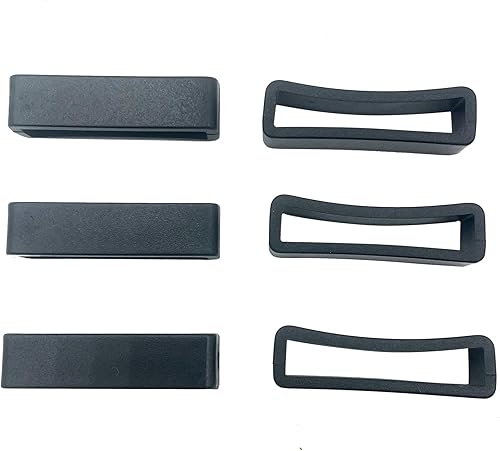 Miniatura 3 de SYSOLYWIN 25 piezas de clip de plástico para cincha de cierre rápido hebilla de conexión para mochila y gestión de correas 0787in A255