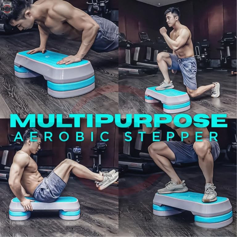 Image of B Fit Premium Quality Aerobic Steppers (85X35X21 CM)