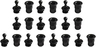 10-Pack Plastic Speaker Grill Peg Kit, Ball-and-Socket Type DIY Audio Speaker Grill Guides for Cabinet Mounting and Repair(B114)