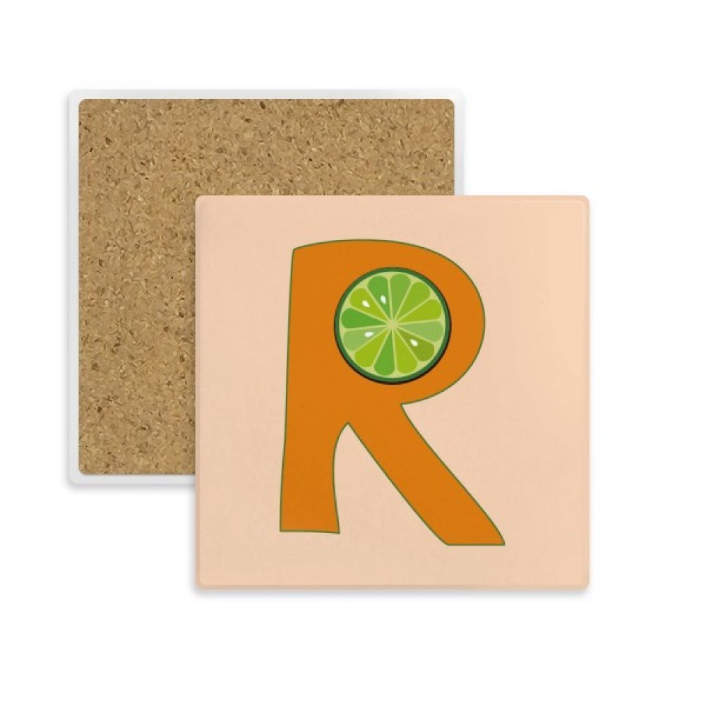 Caboteur R en pierre absorbante cadeau idéal motif orange de fruits