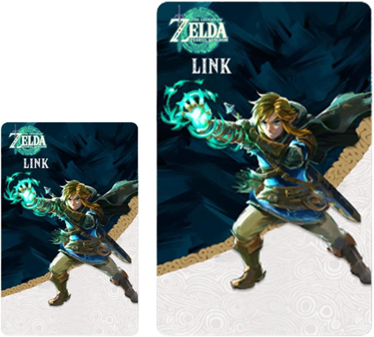 CALANDIS™ Amiibo Zelda Card Durable Universal Crossover Card for All National Versions 21x31mm | Toys to Life | Video Game Accessories