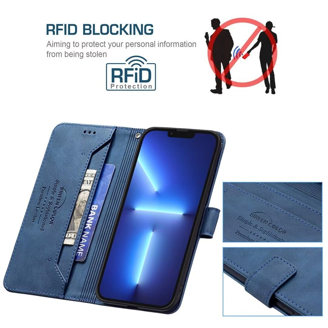 Custodia Flip Per OnePlus 10 Pro - Design In Pelle Con Supporto Magnetico E Portacarte Integrato - Foto 7