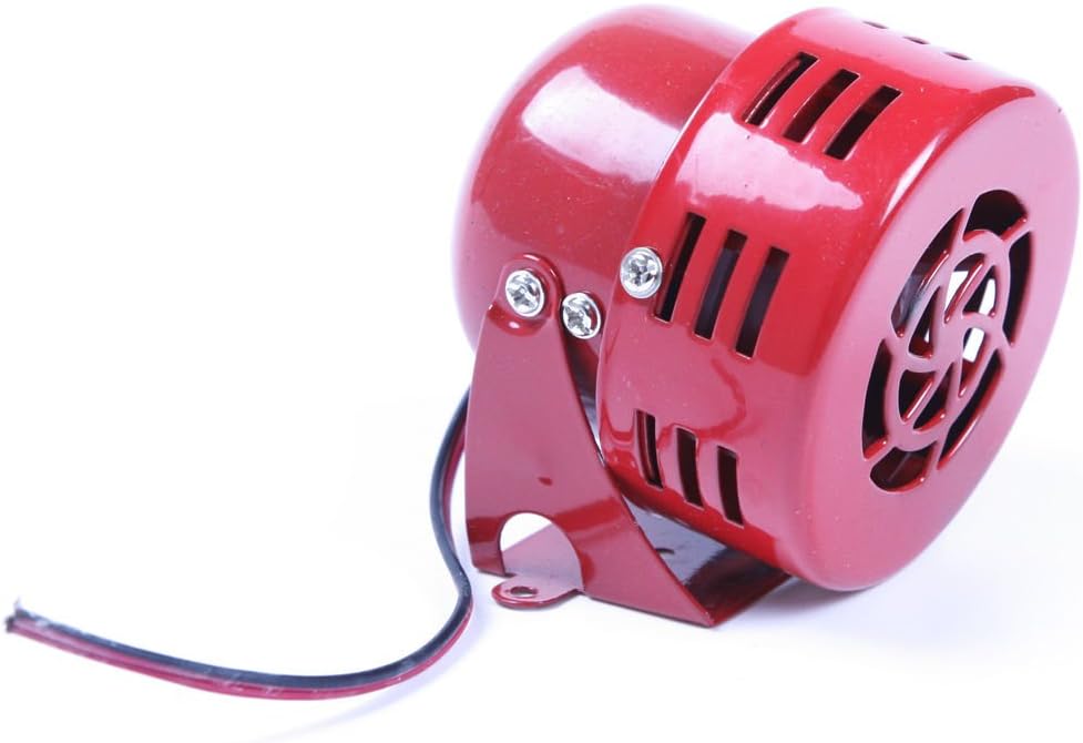 50s Type 12v Motor Driven CHROME Air Raid Siren Ho... - Vicedeal