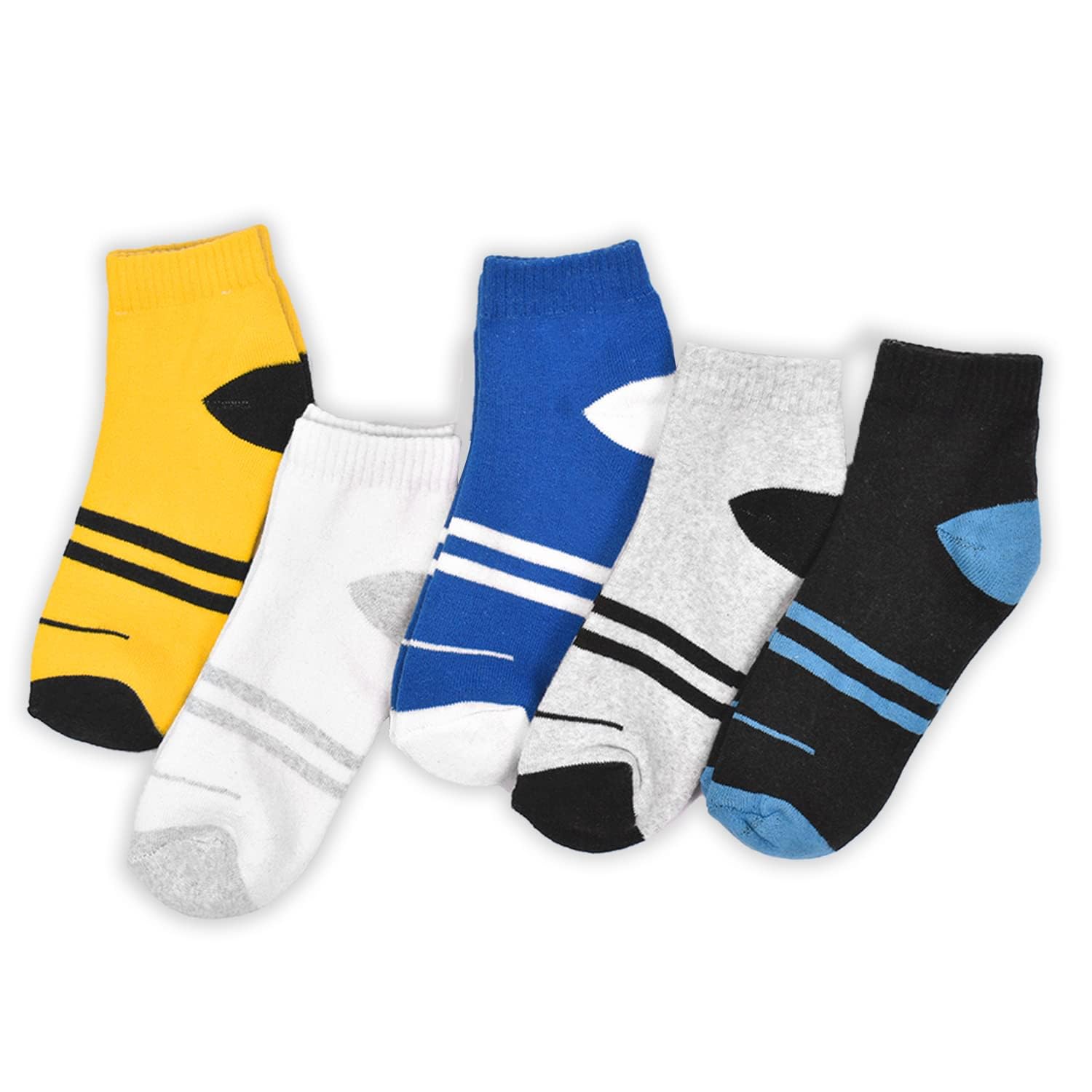 FOOTPRINTS Kids Unisex Organic Cotton & Bamboo Sports Socks | Multicolor | Pack of 5 - Review, Price and Buying Guide