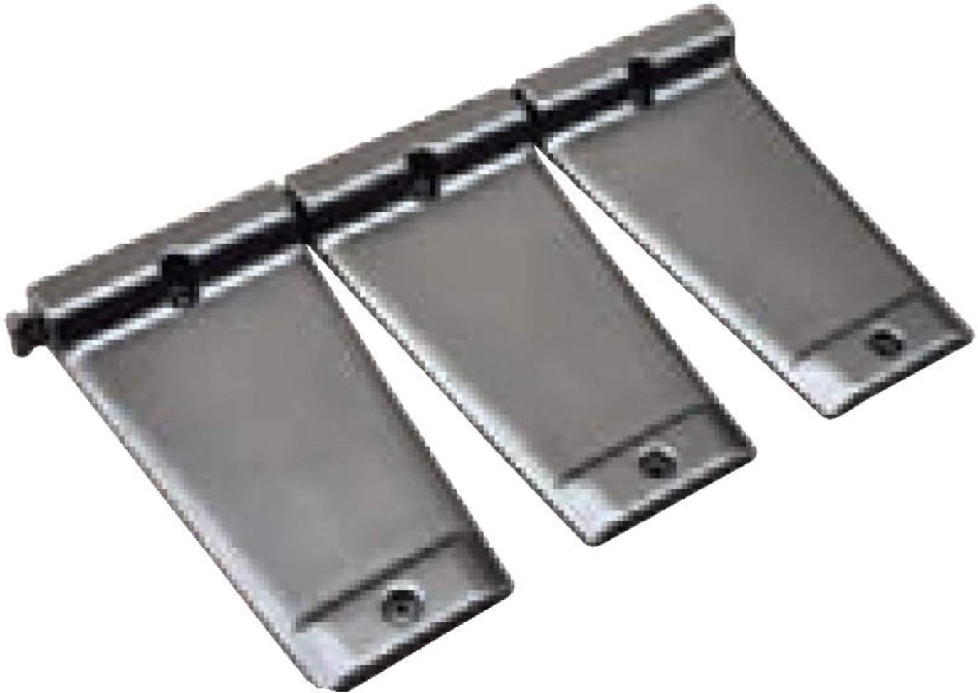 Caliber Low Profile Flex Glides 13342, 8-pc Kit, Black