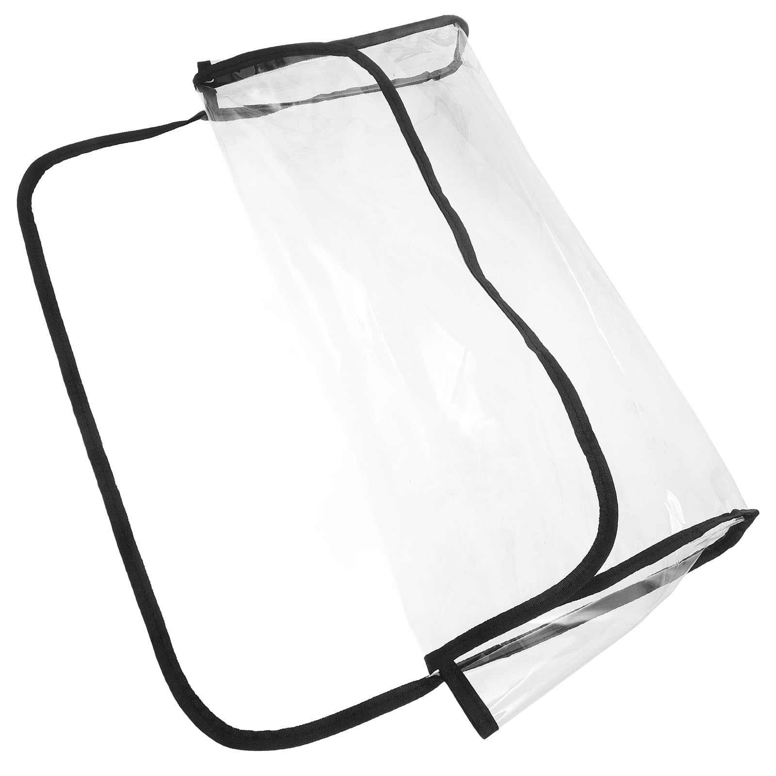 Funda para cojín de silla en PVC transparente plegable y protectora SHINEOFI