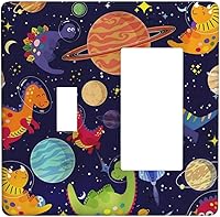 Vista 46 de Funky Retro Vintage 70s 60s Boho Hippie Hongo Botánico Floral 2 Gang Interruptor de luz de palanca doble Placa de pared Cubierta de toma