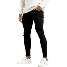 GINGTTO Mens Ripped Jeans Slim Fit Skinny Stretch Jeans Pants