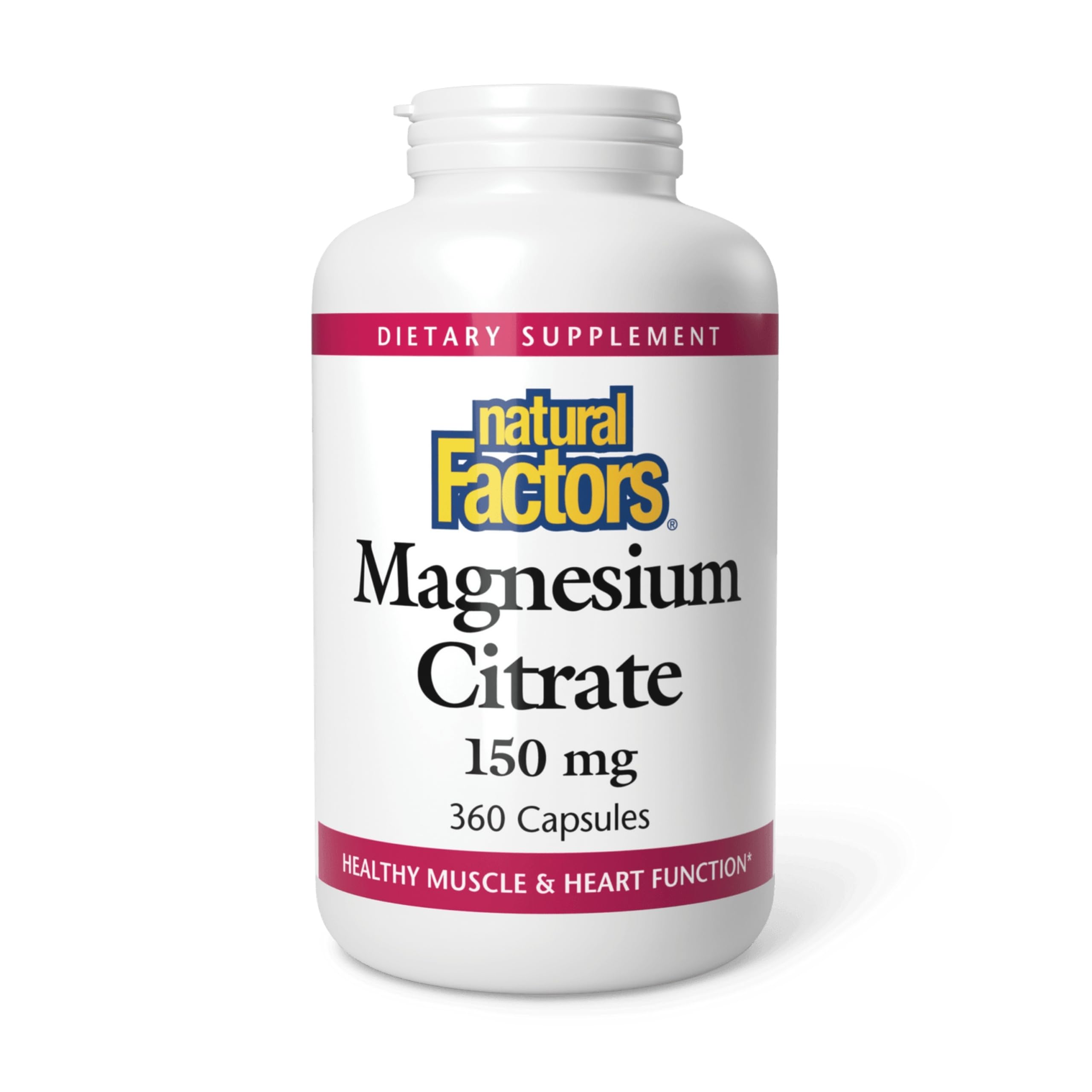 Magnesium Citrate 150 Mg. 360 Capsules 126543