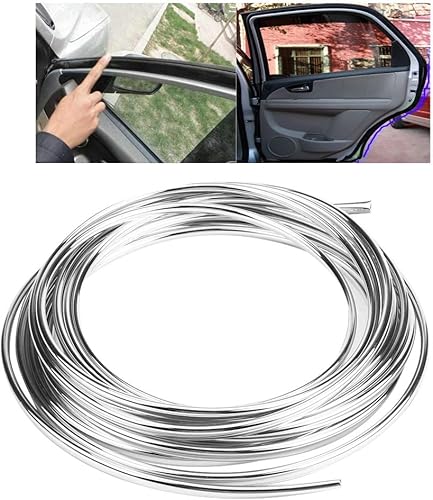 Miniatura 2 de Protectores de borde de puerta de automóvil de 19.7 pies en forma de U, protector de puerta de automóvil, protector de entrada de puerta de