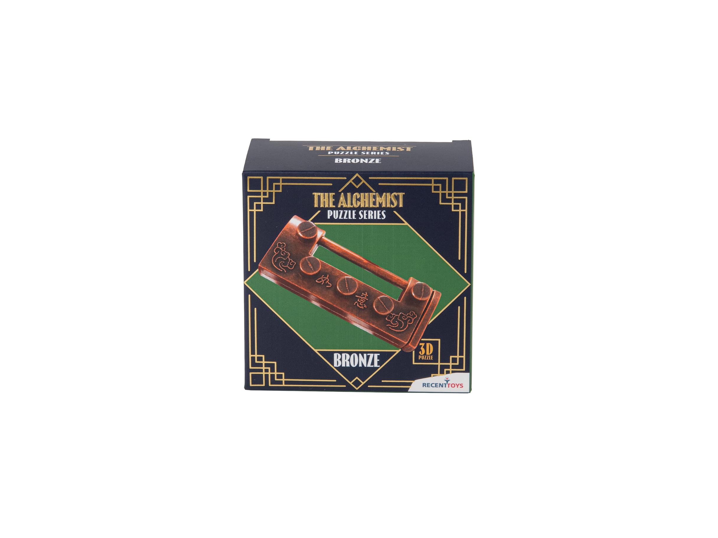 Recent Toys The Alchemist Puzzle - Bronze - Metal Brain teaser disentanglement puzzle for adults and teenagers gifts for teenagers - Image 4