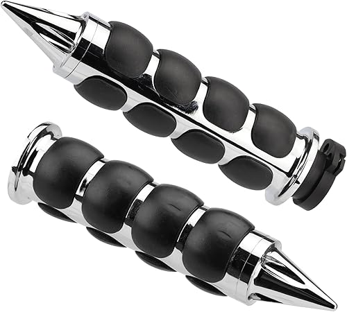 Vista 43 de Empuñaduras de mano para motocicleta de 1 pulgada y 0.984 in, agarre para manillar, acelerador, universal, compatible con Harley Davidson Dyna