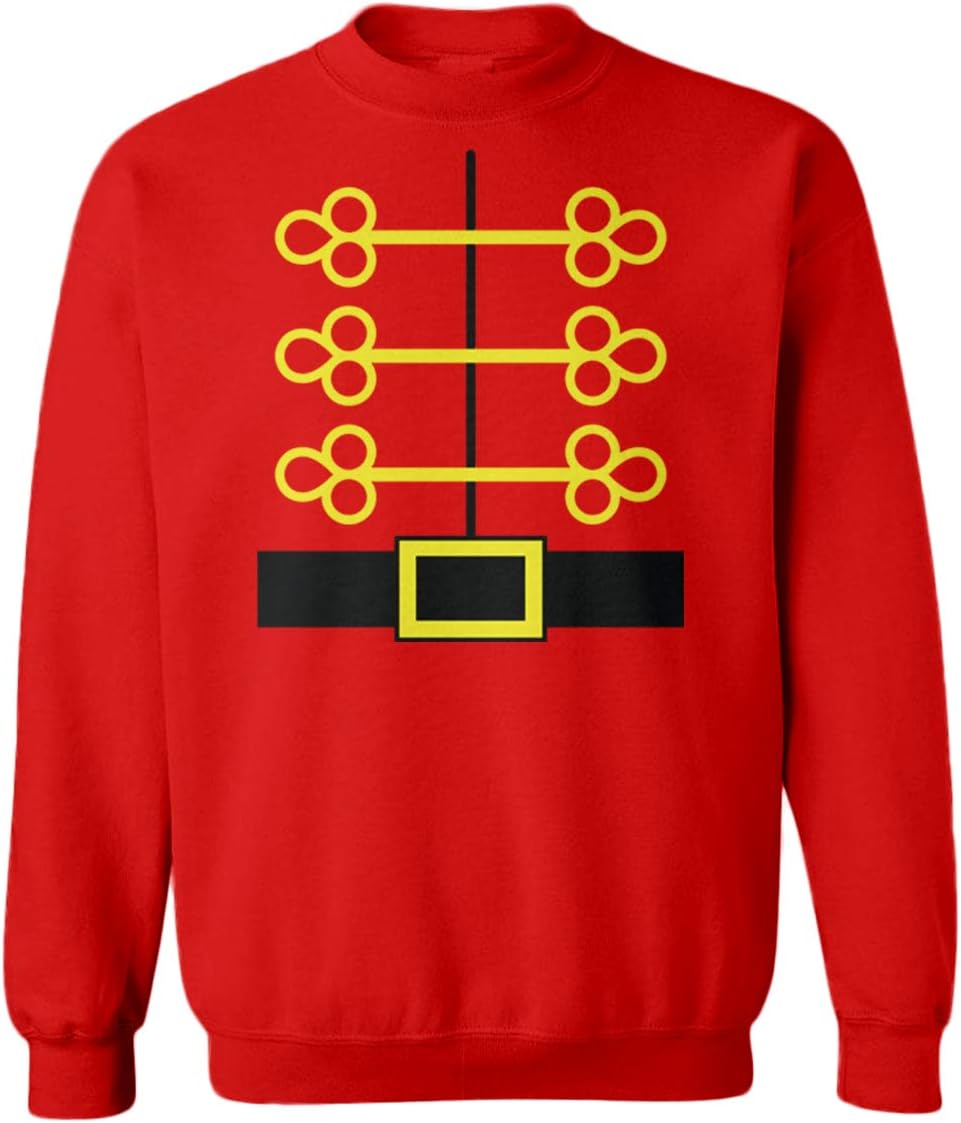 Nutcracker Outfit - Holiday Season Toddler Fleece Crewneck Sweater
