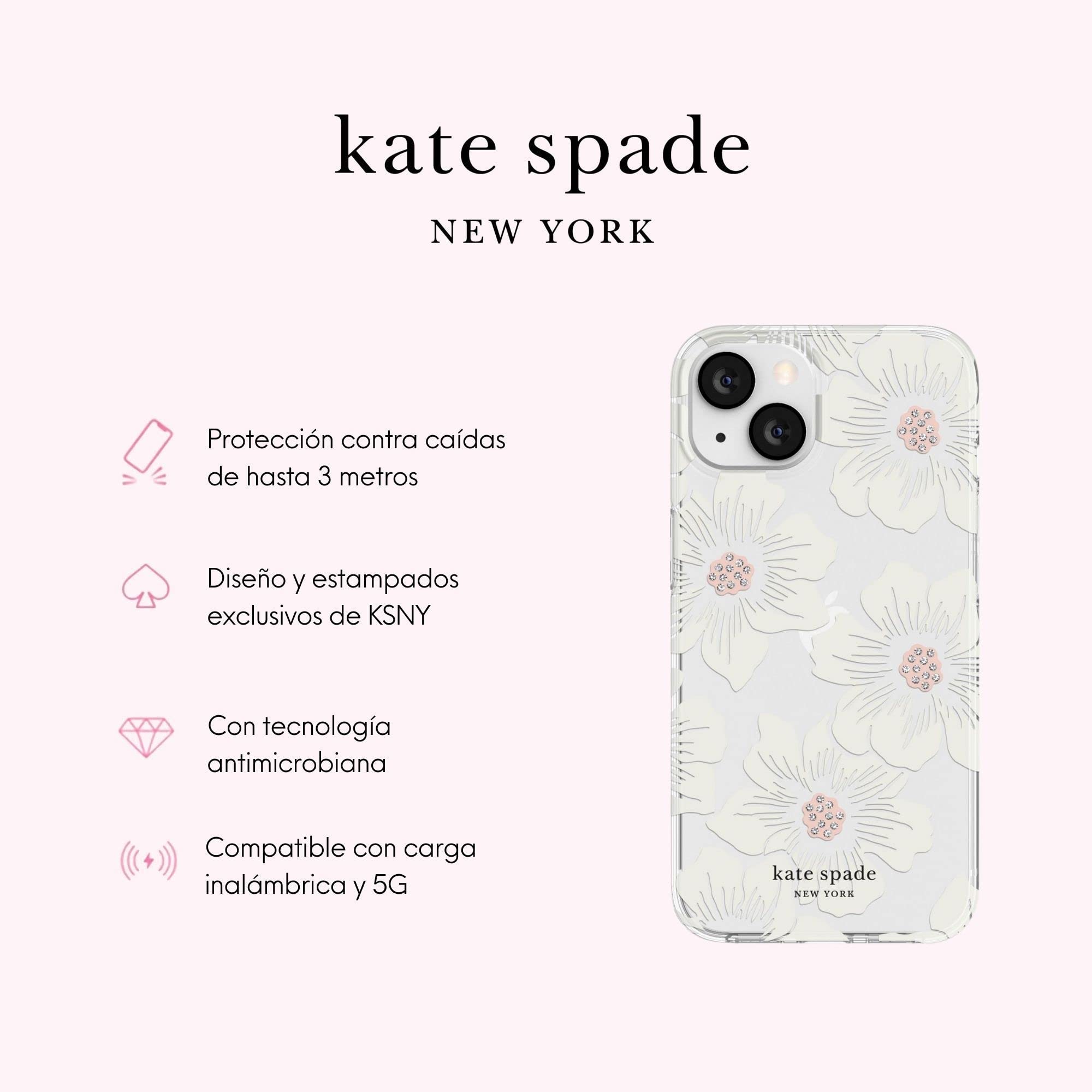KATE SPADE iPhone13 ケース クリア スイーツ柄 kate spade new york Multi Floral Rose - iPhone 13 Pro