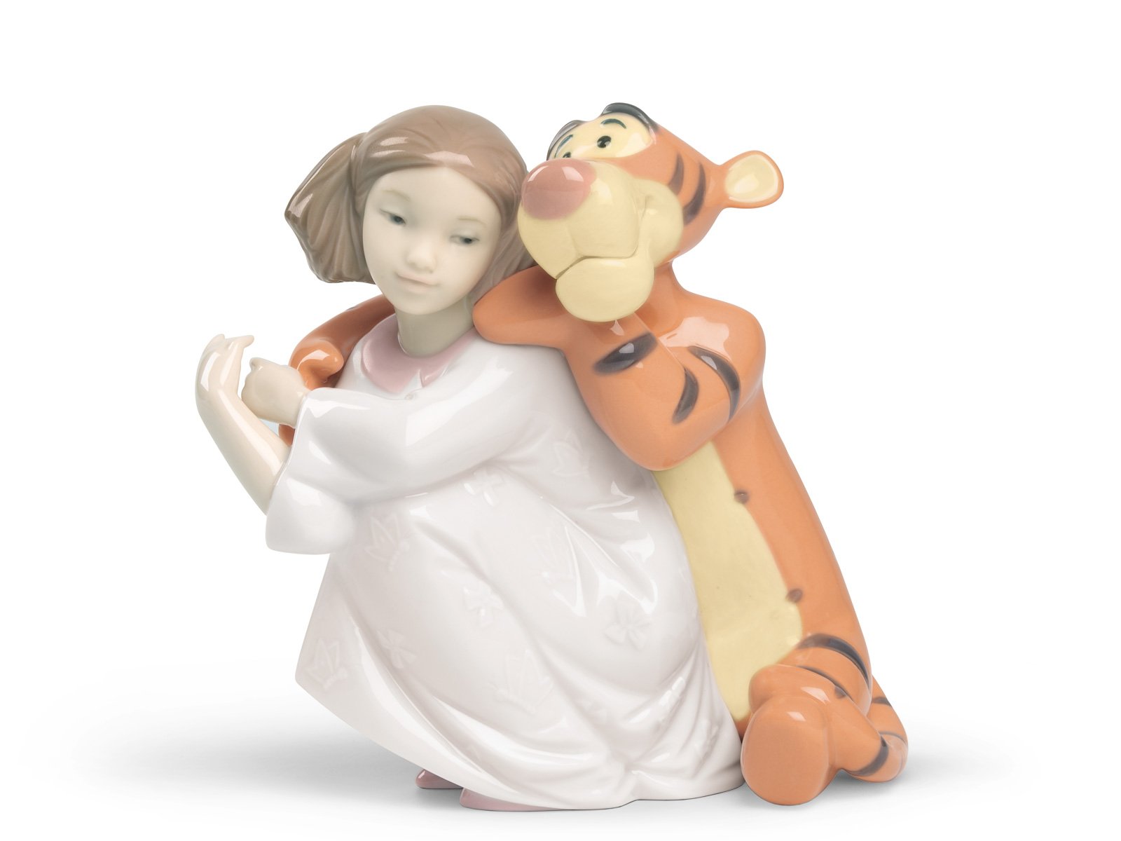 【レア品】NAO ディズニーコレクション ティガーと女の子 磁器人形 Amazon.co.jp: Nao by Lladro コレクション磁器フィギュア:ハグ
