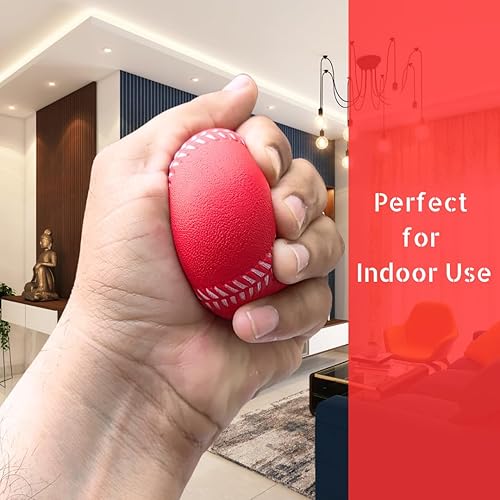 Miniatura 4 de Pelotas de béisbol de espuma para niños, jugadores adolescentes, pelotas de entrenamiento de práctica blanda para golpear o reemplazar pelotas