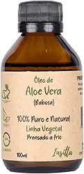 Óleo vegetal de Aloe Vera (Babosa) 100% Puro e Natural 100ml