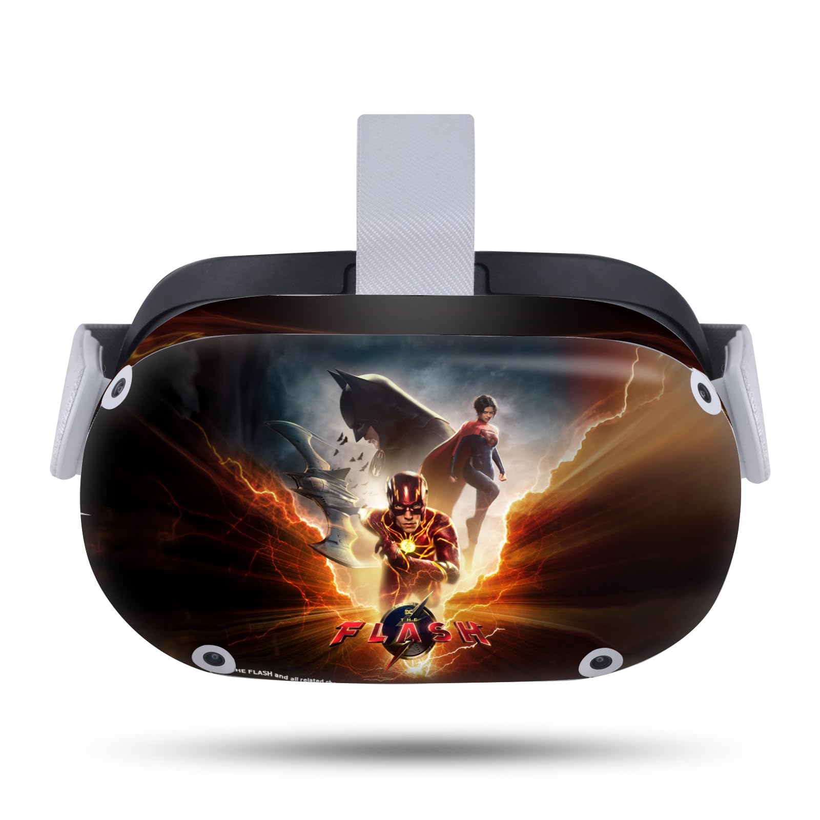 Skin Flash Meta Quest 2 Autocollant Vinyle Head Case Designs - 8