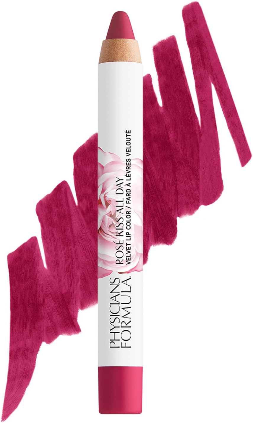 Physicians Formula Rosé Kiss All Day Velvet Lip Color Call Me, Baby | Dermatologist Tested, Clinicially Tested