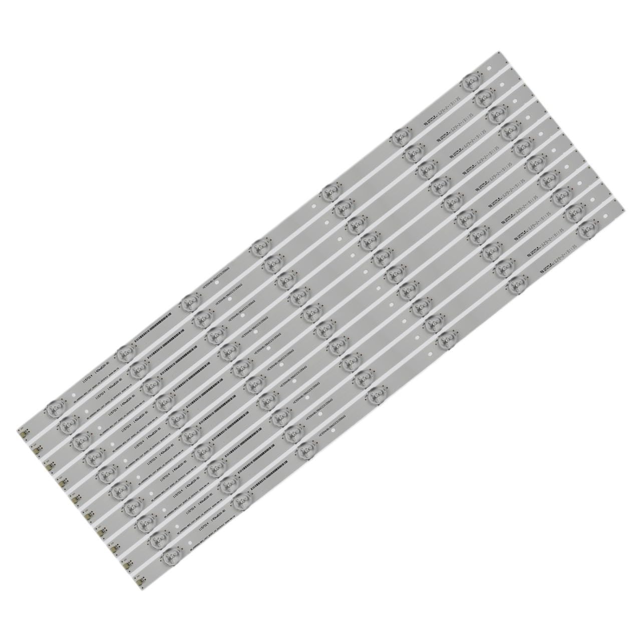 Kit de 10 tiras LED de retroiluminación de 7 pulgadas para_55, compatible con HD550DU-B52_10X7_3030C_V0_20151012, 55H8C, 55K3300UW, H55M3300 y H55M3000.