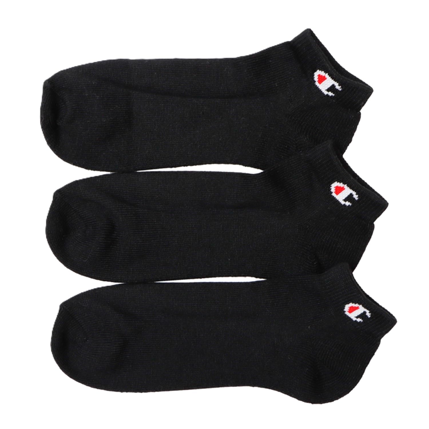 【47%OFF】【764円】 チャンピオン ハーフパイル ワンポイントロゴ スニーカーインソックス 3足組