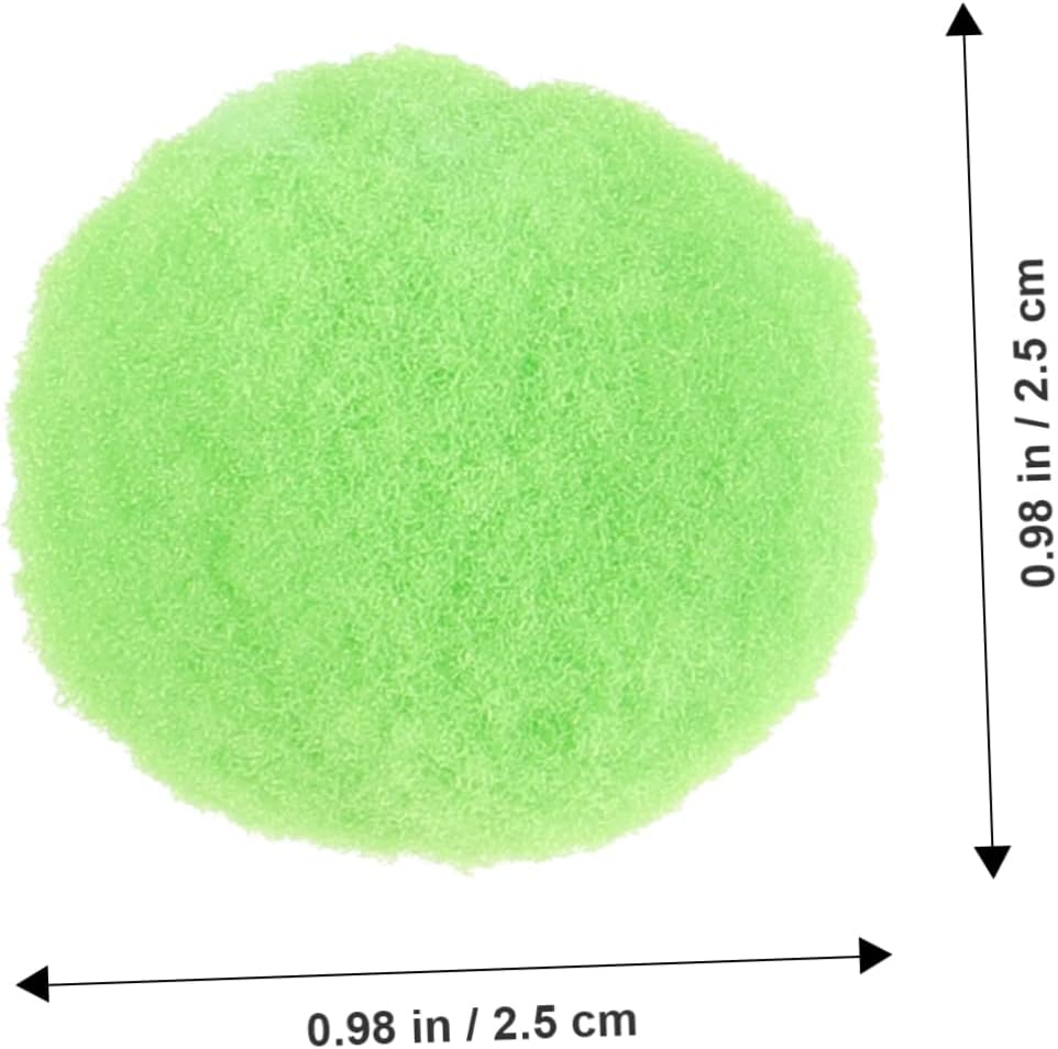 OHPHCALL Craft Pom Pom Balls 500 Pack Fluffy Puff Balls for Clothing DIY Decor Art Projects