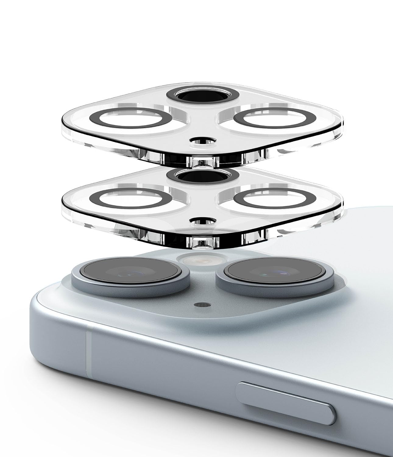 Ringke Camera Protector Glass [2 Pack] Compatible with iPhone 15 Plus, iPhone 15 Transparent HD Clear Full Adhesive Hard Tempered Glass Camera Lens Protector (B0CF3GR8LY) Amazon Price History, Amazon Price Tracker