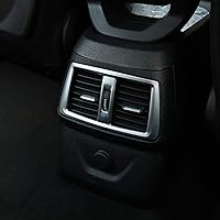 Vista 4 de YIWANG - Embellecedor de marco de salida de aire acondicionado trasero cromado ABS para BMW 218i Gran Tourer F46 2015-2018 Auto Accessories