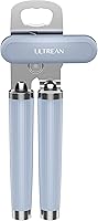 Vista 11 de Ultrean Abrelatas Manual Abrebotellas, Acero Inoxidable Resistente Borde Liso Abrelatas Manual de Mano con Mango Suave al Tacto, A Prueba de Óxido