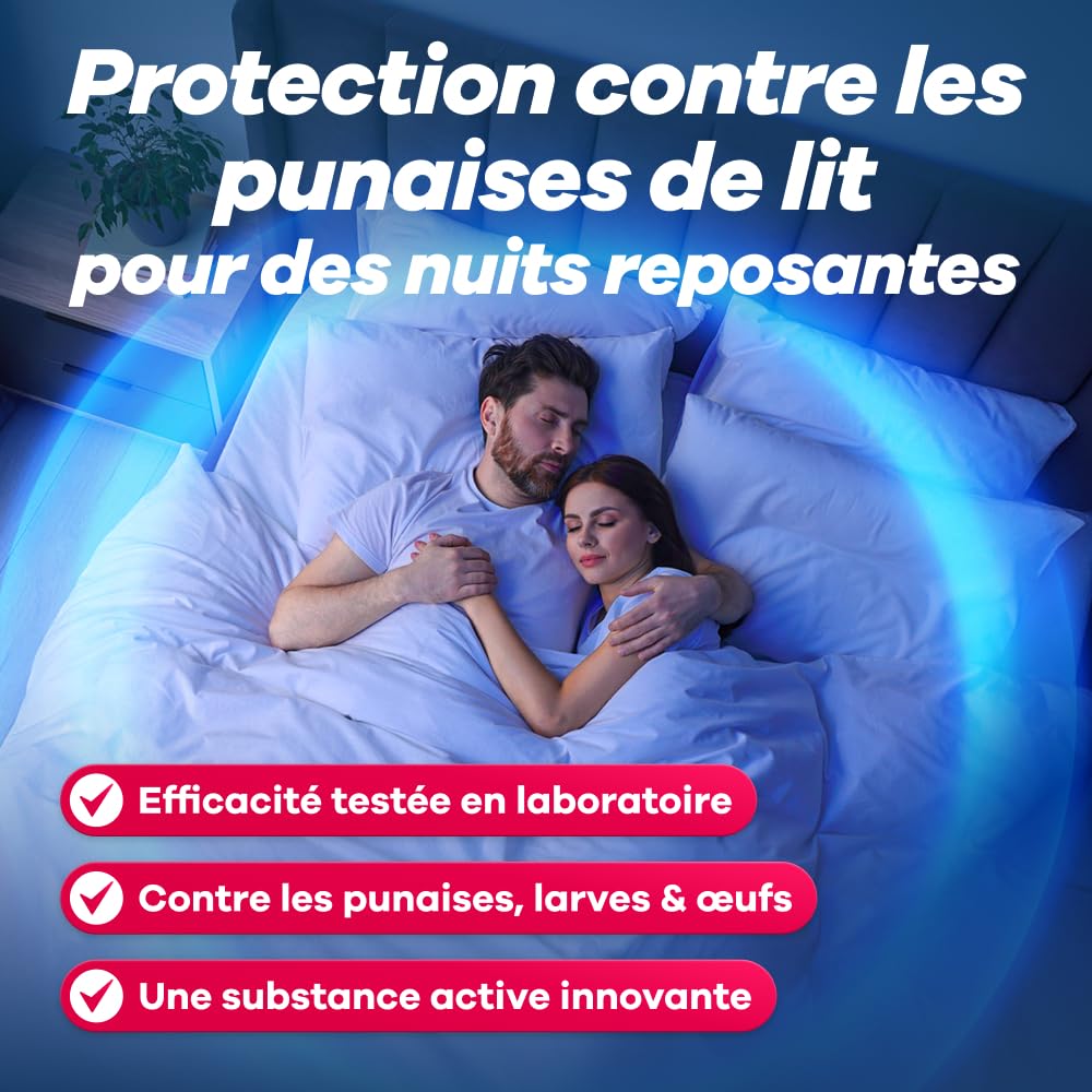 GEROBUG® Spray anti-punaises de lit 500 ml - Un moyen efficace pour lutter contre les punaises de lit