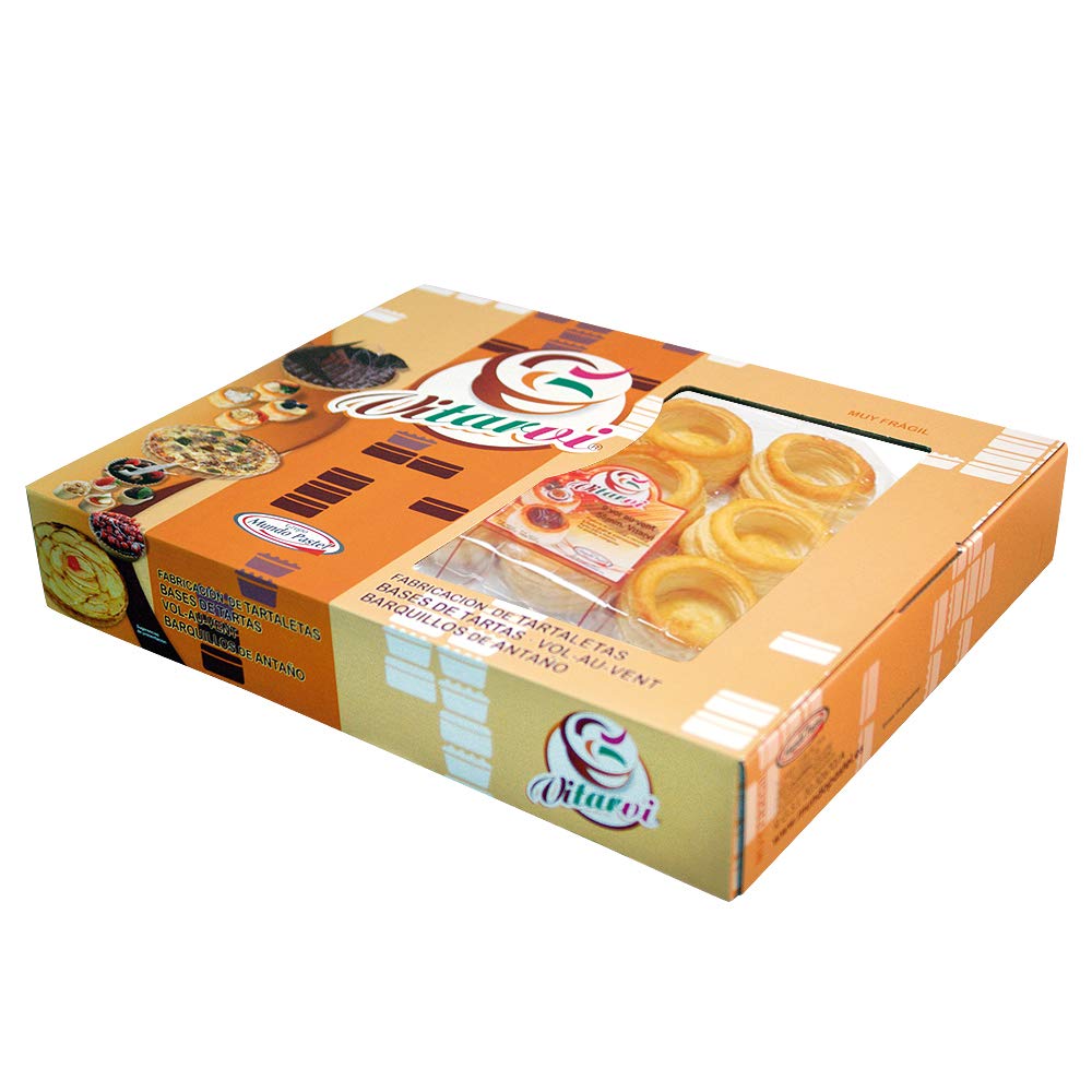 Vitarvi Vol au Vent de hojaldre redondo 55 mm 20 unidades