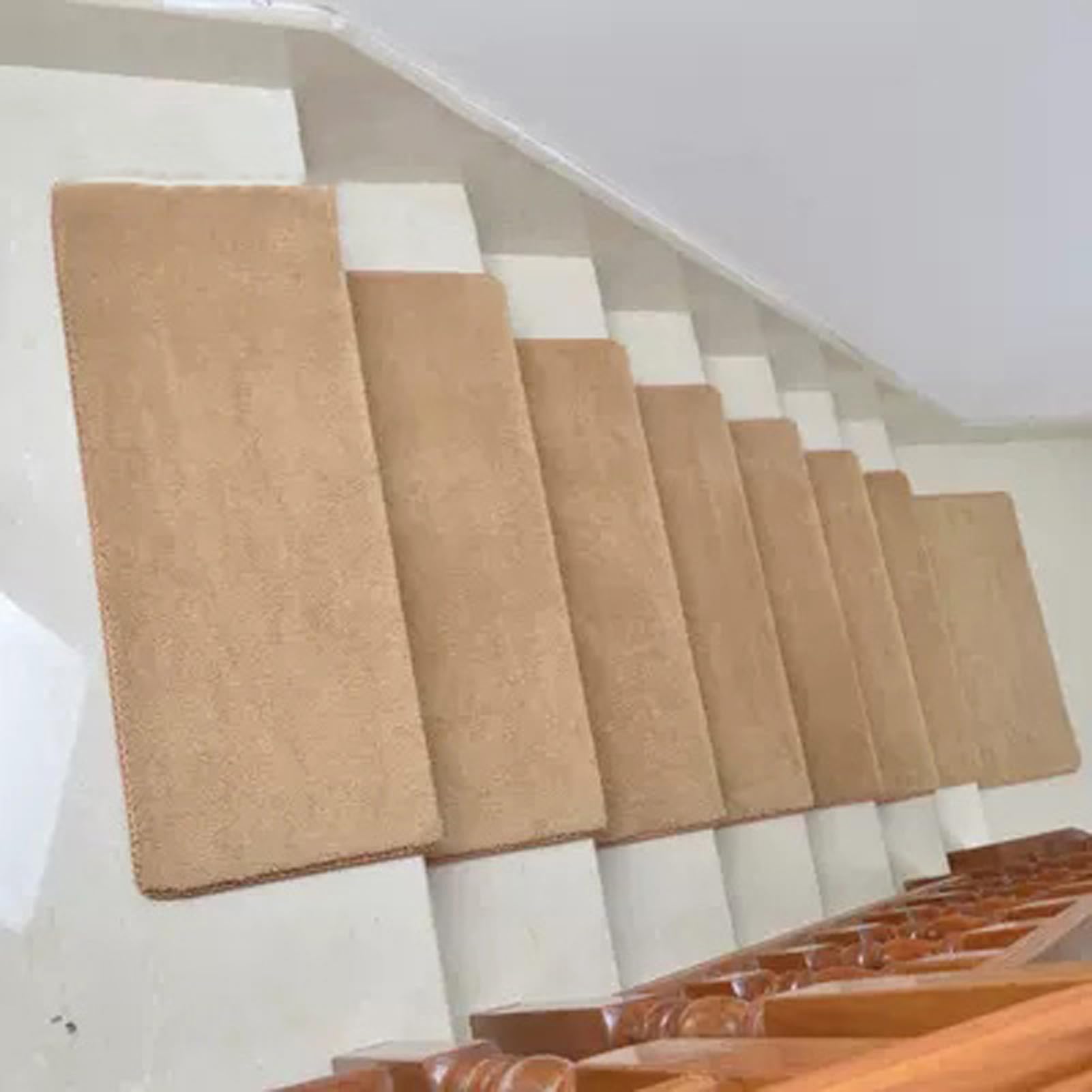 Tapis d'escalier antidérapant lot de 5 pour une maison sécurisée
