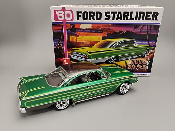 Kit Modelo 1:25 Ford Starliner 1960 AMT miniatura 4
