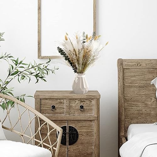 Miniatura 3 de 100 ramos de flores secas naturales, flores secas de 17 pulgadas para decoración, arreglos florales secos para decoración del hogar interior con