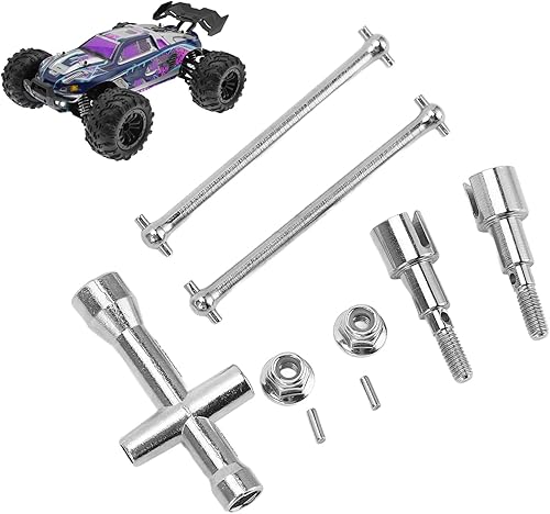 Miniatura 5 de Eje de transmisión trasero RC, eje de transmisión RC de acero de alta dureza para SCY 16101 16102 16103 16201PRO 116 RC Car