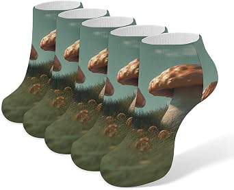5 Pack Ankle Socks for Men Women Modern Geometric Pattern Socks Low Cut Breathable Casual Sock No Show Sock