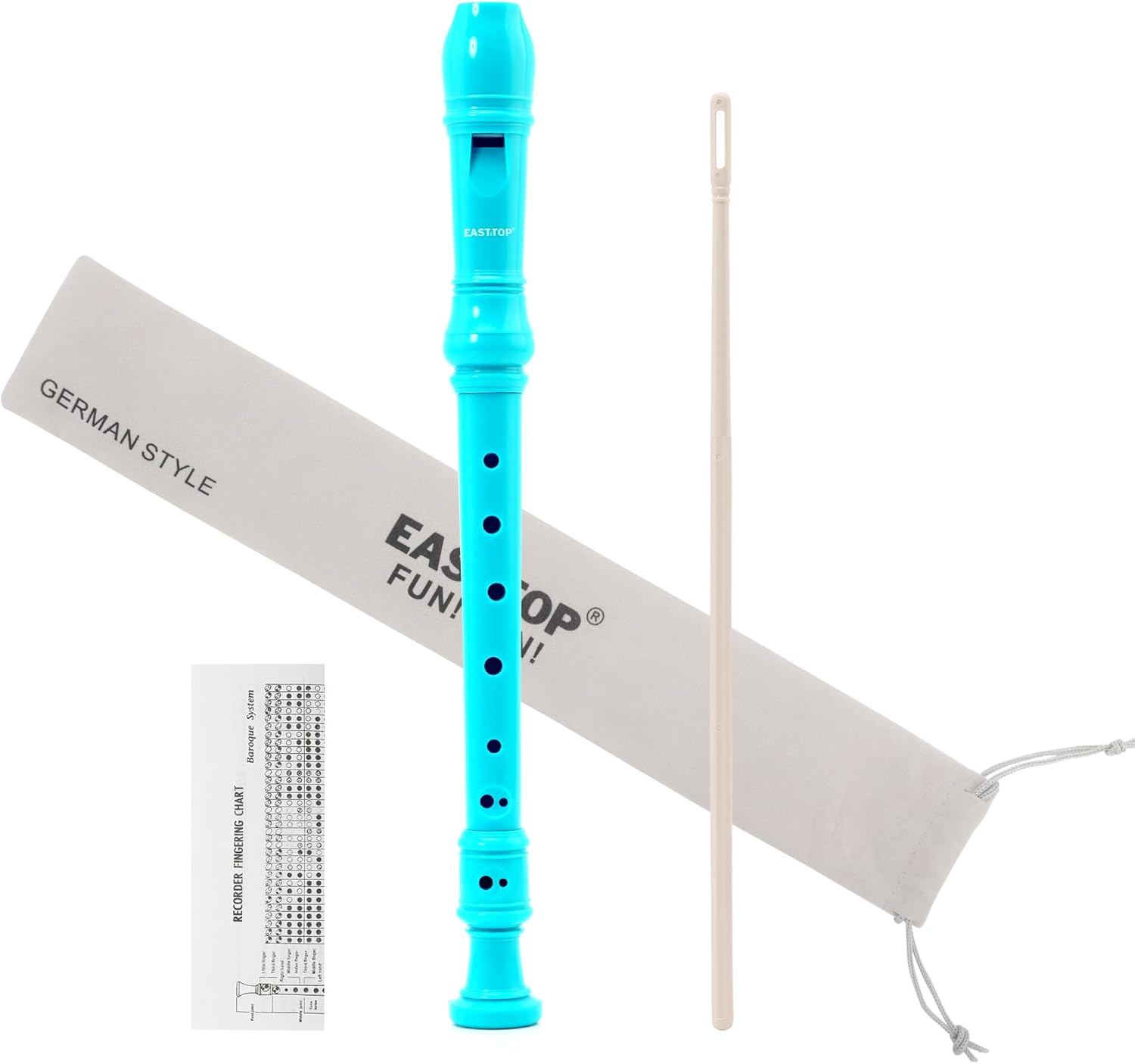 Amazon.com: EAST TOP Soprano Recorder for Kids Beginners, 8 Hole ...