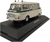 1:43 For B1000 Ambulance Museum Bergwacht Scale Toy Car Model Retro Nostalgic Display Items